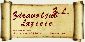 Zdravoljub Lazičić vizit kartica